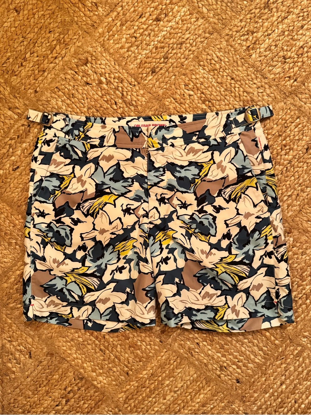 Orlebar Brown Bulldog Swim Shorts – Floral Print Size 30